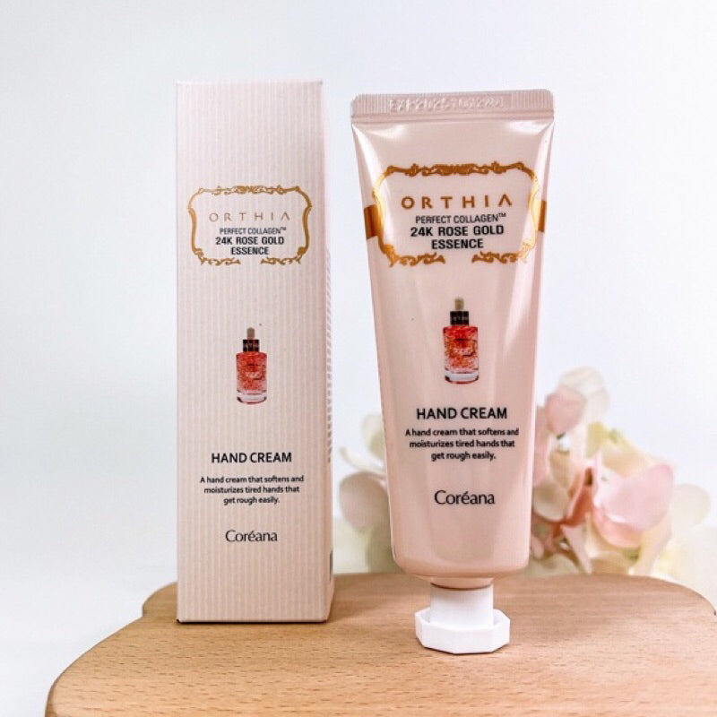 오르시아 퍼펙트 콜라겐 티엠 24K 로즈 골드 에센스 핸드 크림 50ml