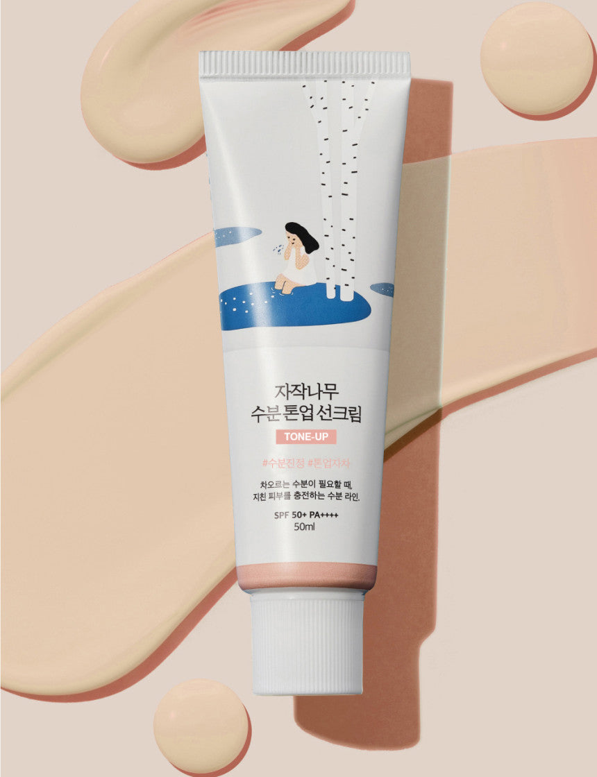 라운드랩 자작나무 수분톤업 선크림 50ml